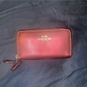 Couch Double Zip Wallet